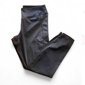 PINK Victoria's Secret Sleek Black Leggings